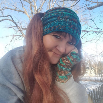 Raceway Beanie Set