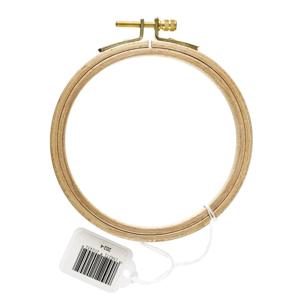 Frank A. Edmunds Beechwood Hand Or Machine Embroidery Hoop 4in