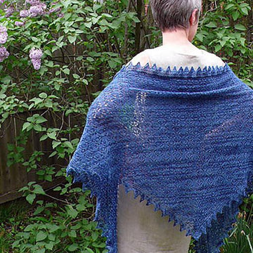 Star of Evening Triangle Shawl/Scarf