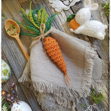 Carrot treat for bunny