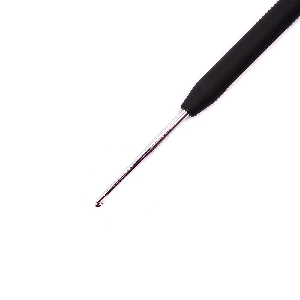 KnitPro Steel Gold Tip Soft-Handle Crochet Hook