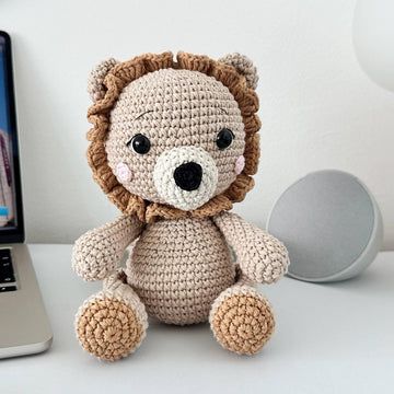 Lion Amigurumi Crochet Pattern PDF – Lion Soft Toy, Stuffed Animal Tutorial