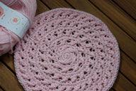 Cross stitch in rounds