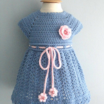 Crochet PATTERN Baby Dress Infant Dress
