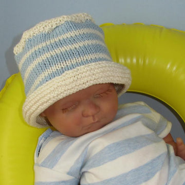 Baby and Child Simple Stripe Bucket Hat