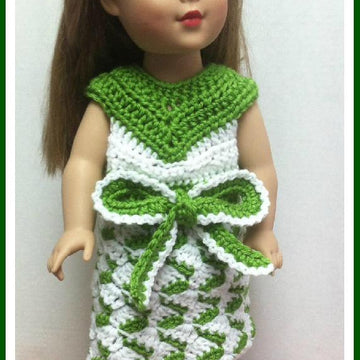 Ribbon Candy 18" Doll/Preemie Dress