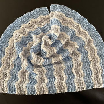 Wave Carseat Baby Blanket