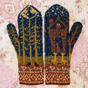 Enchanted Forest Mittens