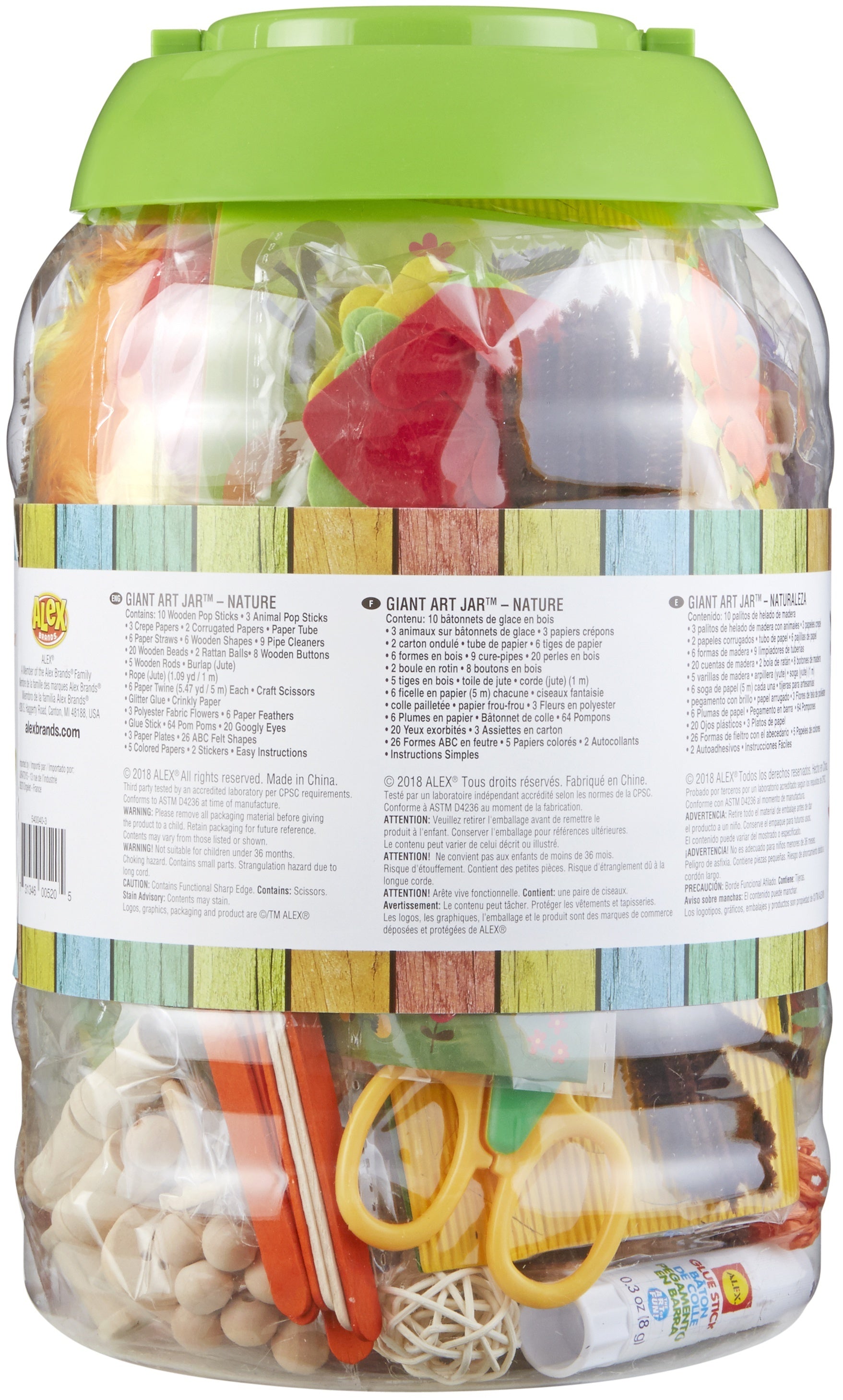 Alex Toys Alex Giant Art Jar - Nature