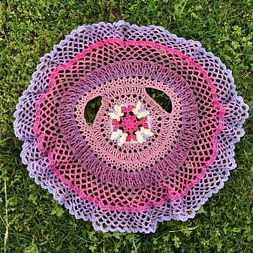 Girls Butterfly Mandala Vest