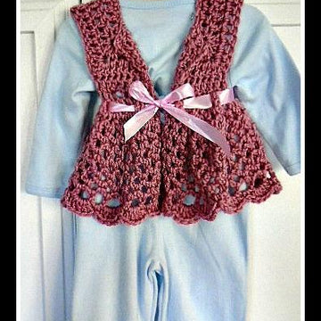 988 - FLARED vest, newborn - 6 yrs