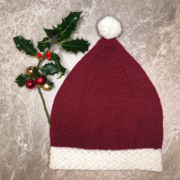 Snowflake Santa hat / Snefnug Nissehue