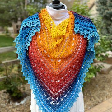I Fits, I Sits Shawl