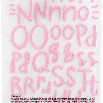 American Crafts All Heart Thickers Stickers 136/Pkg - Chill Alpha/Foam