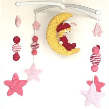 Night sky baby mobile