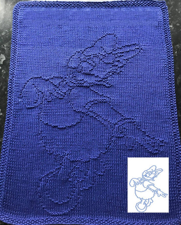 Nr. 606 Disney Daisy Duck guest towel