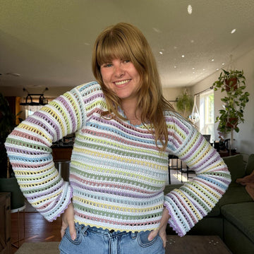 Color Shuffle Sweater