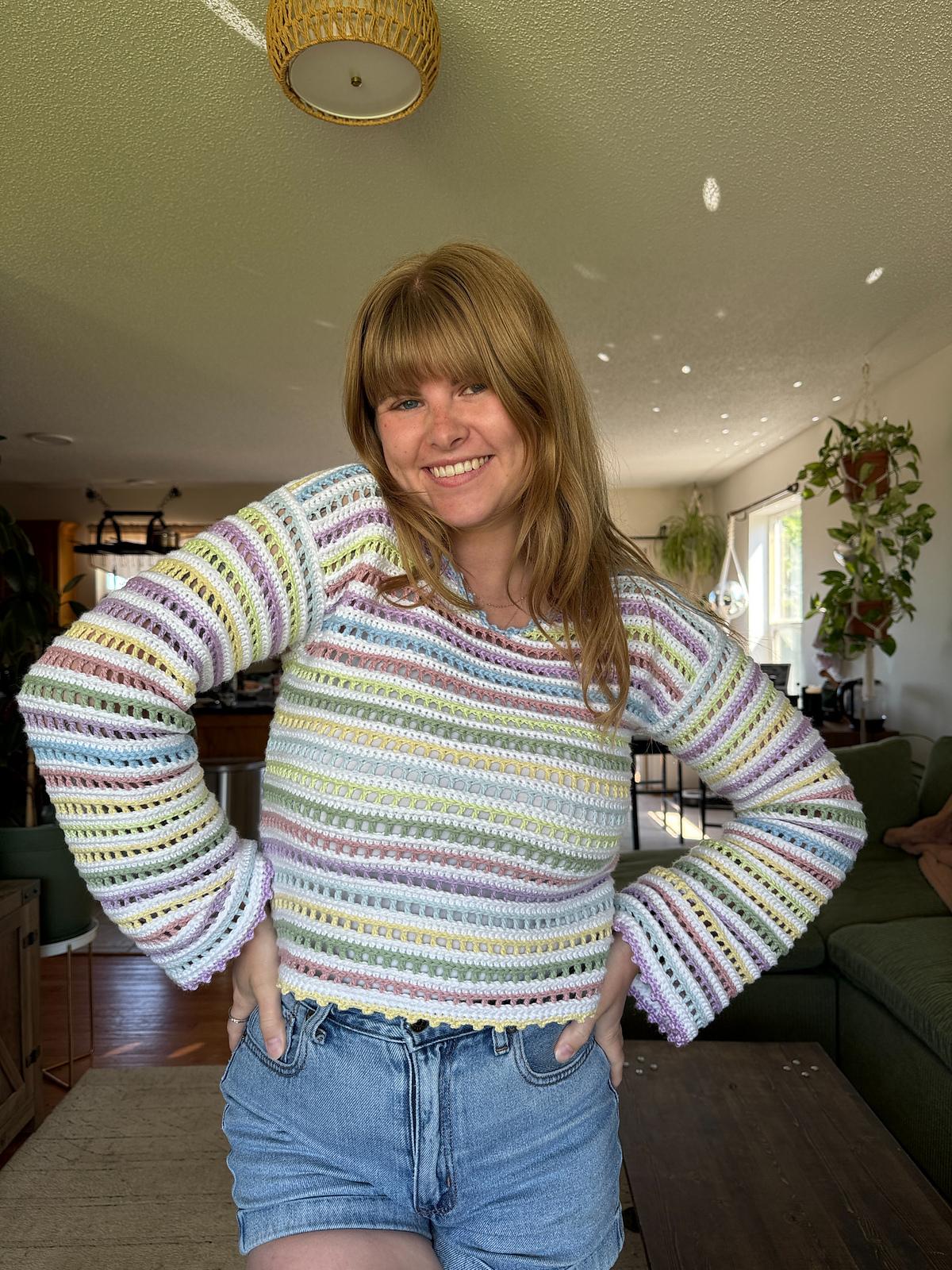 Color Shuffle Sweater