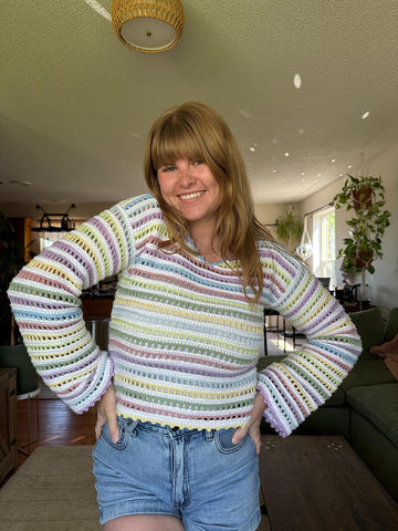 Color Shuffle Sweater