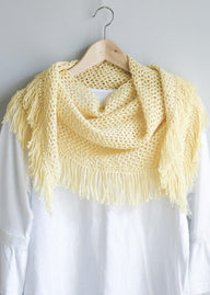Festival Fringe Scarf PDF Crochet Pattern.