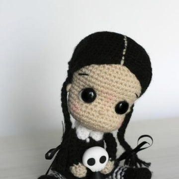 Wednesday Addams Chibi Doll