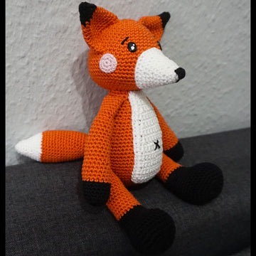 Häkelanleitung Fuchs Fuchsi