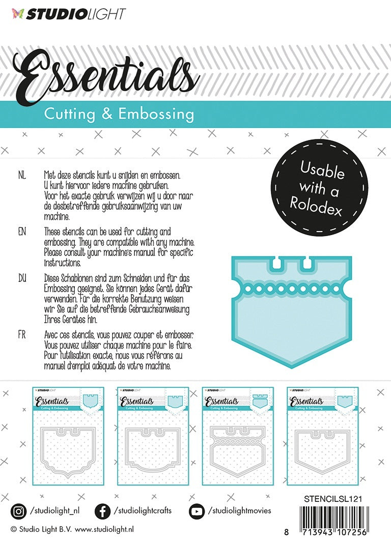 Studio Light Essentials Cutting & Embossing Die - 546181