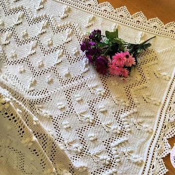 If I Want Flowers I Shall Have Them Blanket