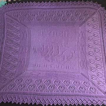 Nr. 14 Zodiac Taurus Baby blanket