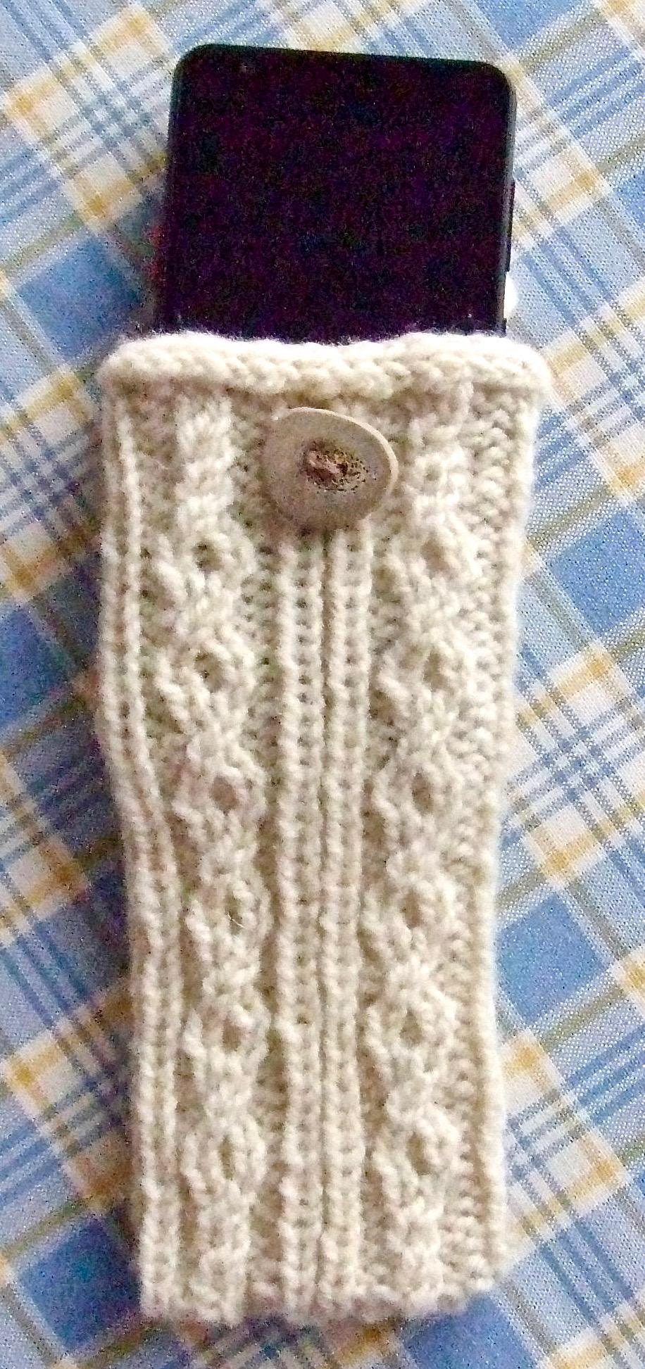 Cabled Cell Phone / Eyeglass Covers