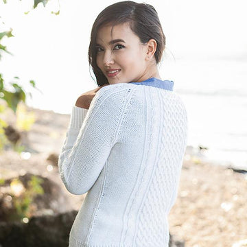 Cabled Pullover