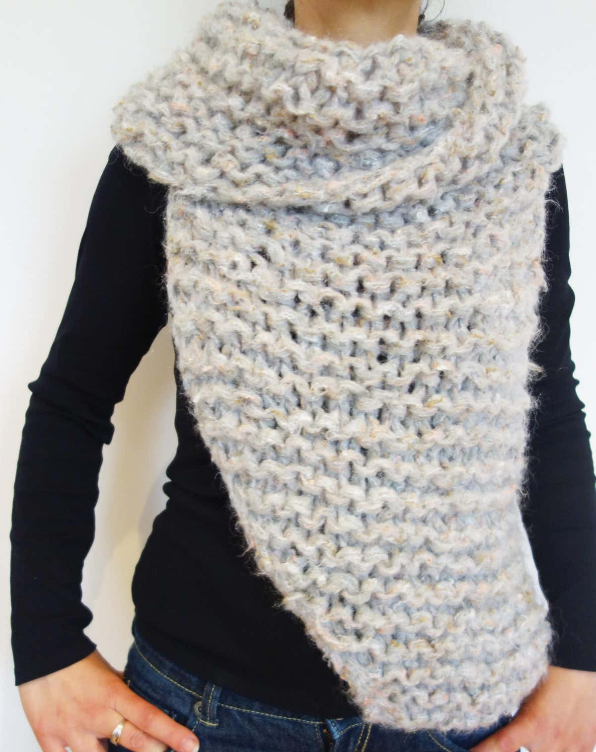 Easy Knit Katniss Cowl