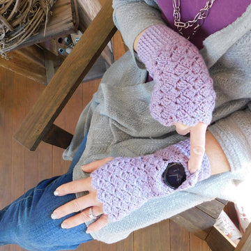Sneak-a-Peak Wrist Warmers