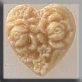 Mill Hill Bead MH12066 - Cameo Heart Ivory