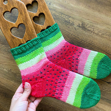 Watermelon Socks