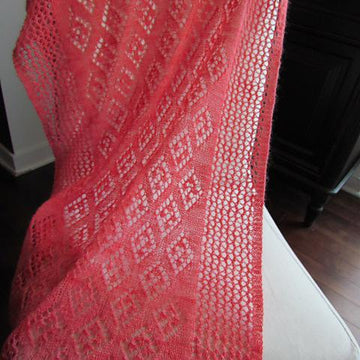 Diamond Mesh Lace Wrap in 3 sizes