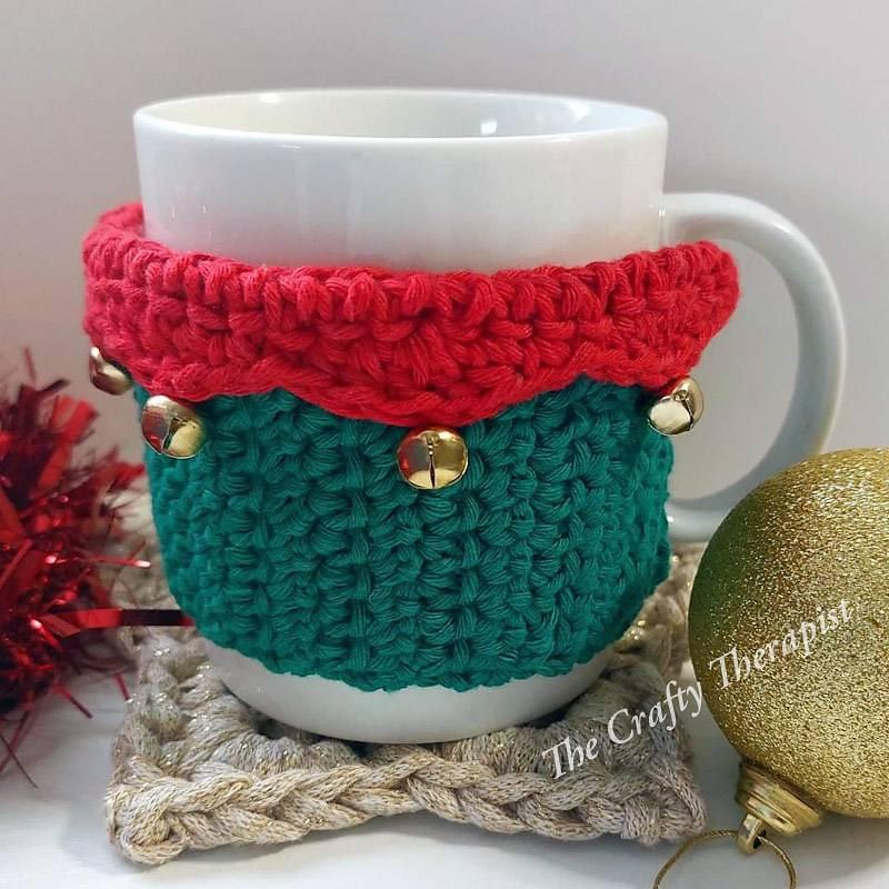 Jingle Bells Mug Cozy