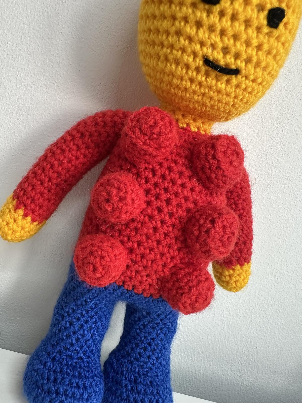 Lego Man Crochet Pattern