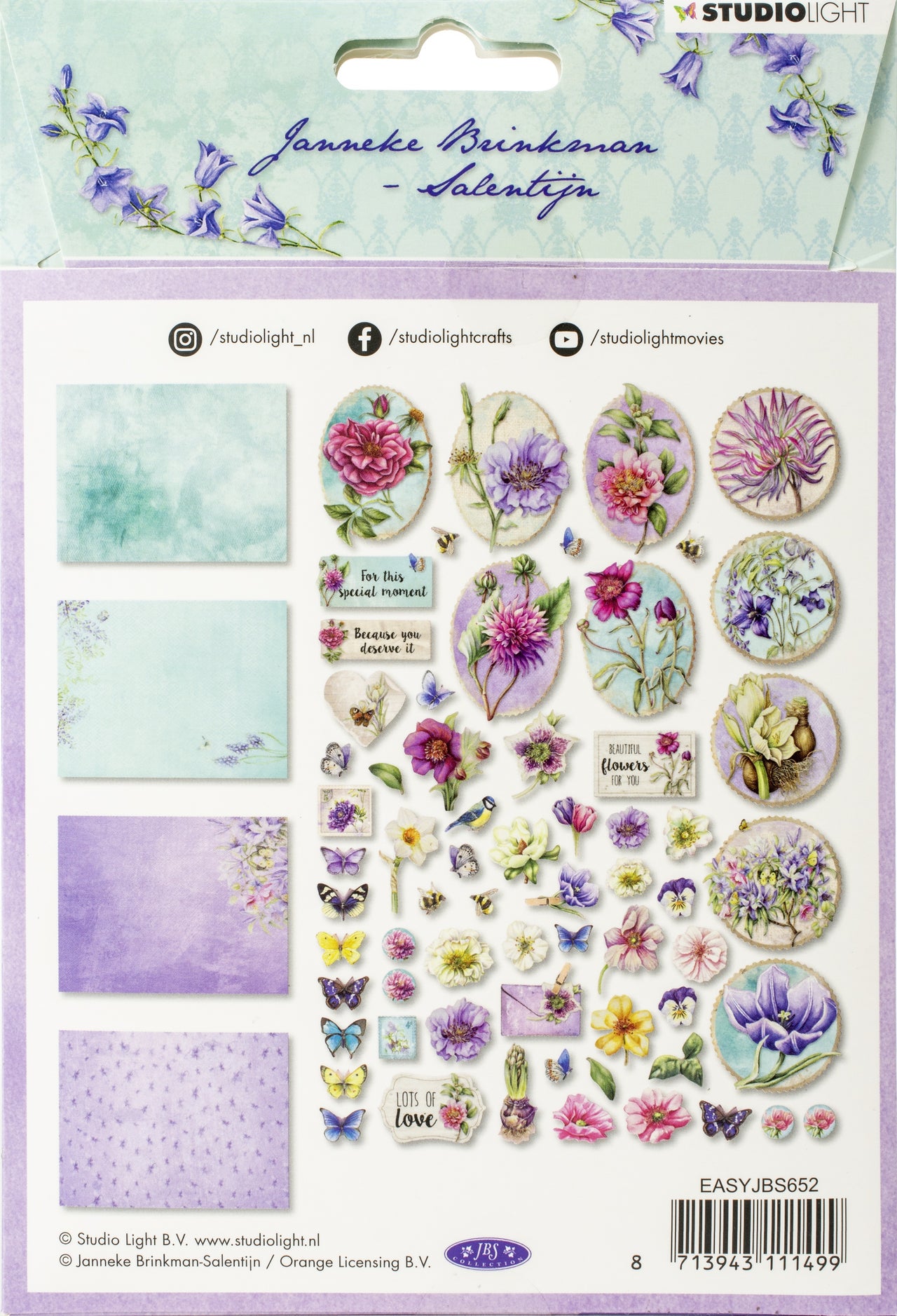 Studio Light Paper Elements Set - #652 Janneke Brinkman