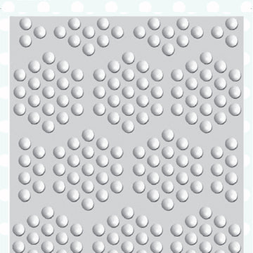Creative Expressions 3D Embossing Folder 5.75"X7.5" - Decadent Dots