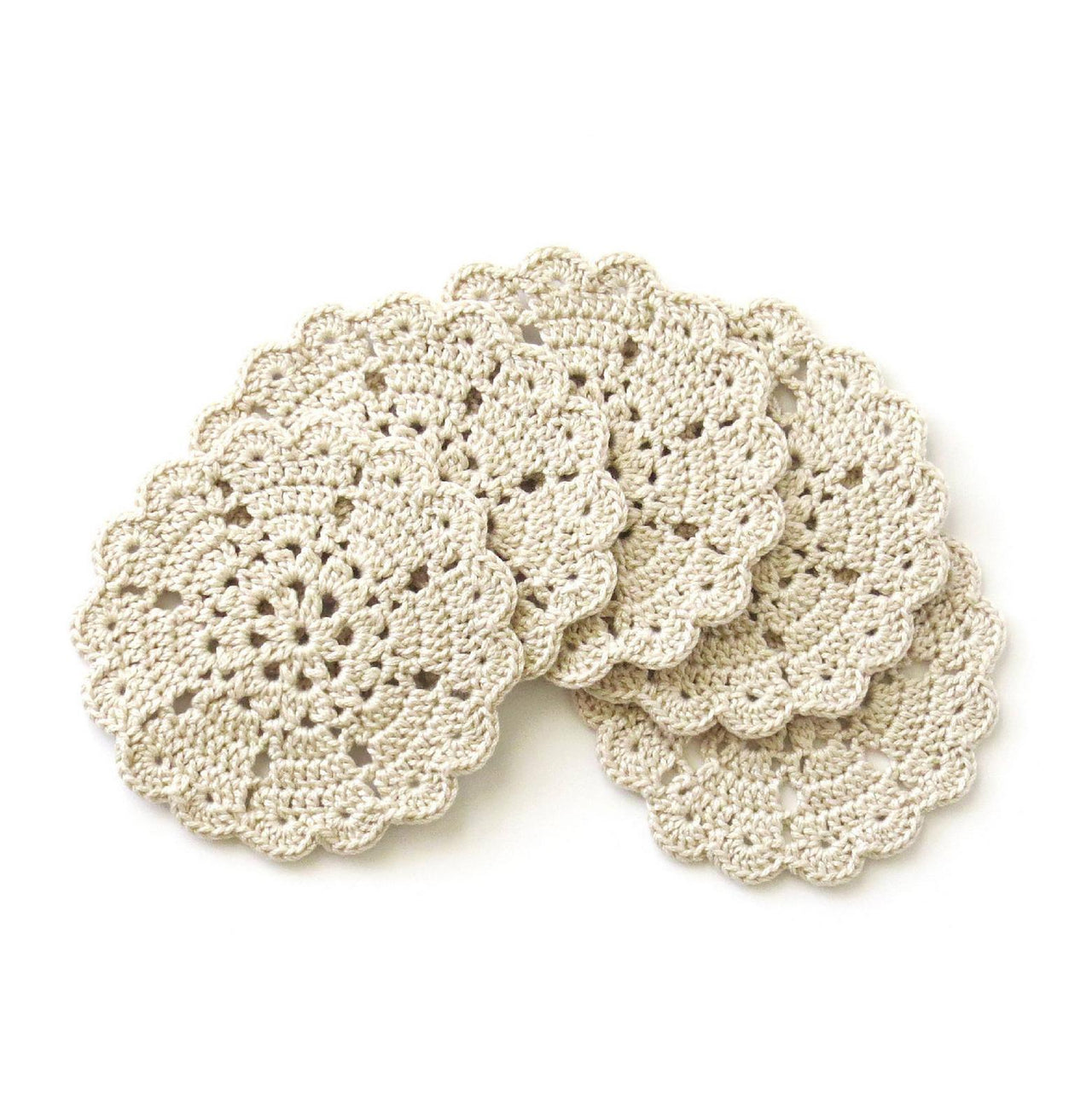 Small heart doily