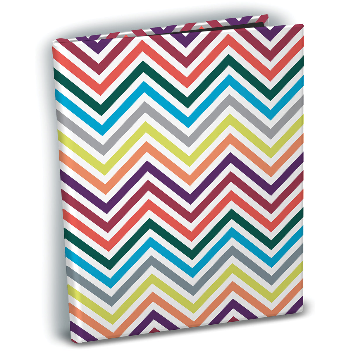 Ultra Pro Mini Photo Album 4"X6" - Chevron Rainbow