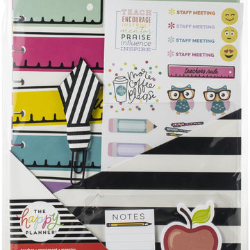 Happy Planner Medium Accessories 125/Pkg - Teacher