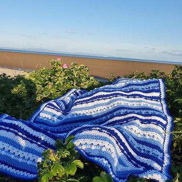 Ocean Ripples Blanket