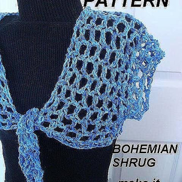 373 BOHEMIAN SHRUG, make it any size