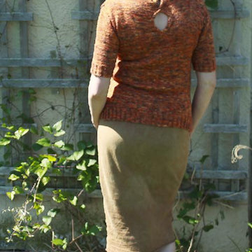 Cable and Button Pullover