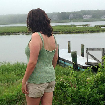 Marshes Cabled Sleeveless Shell