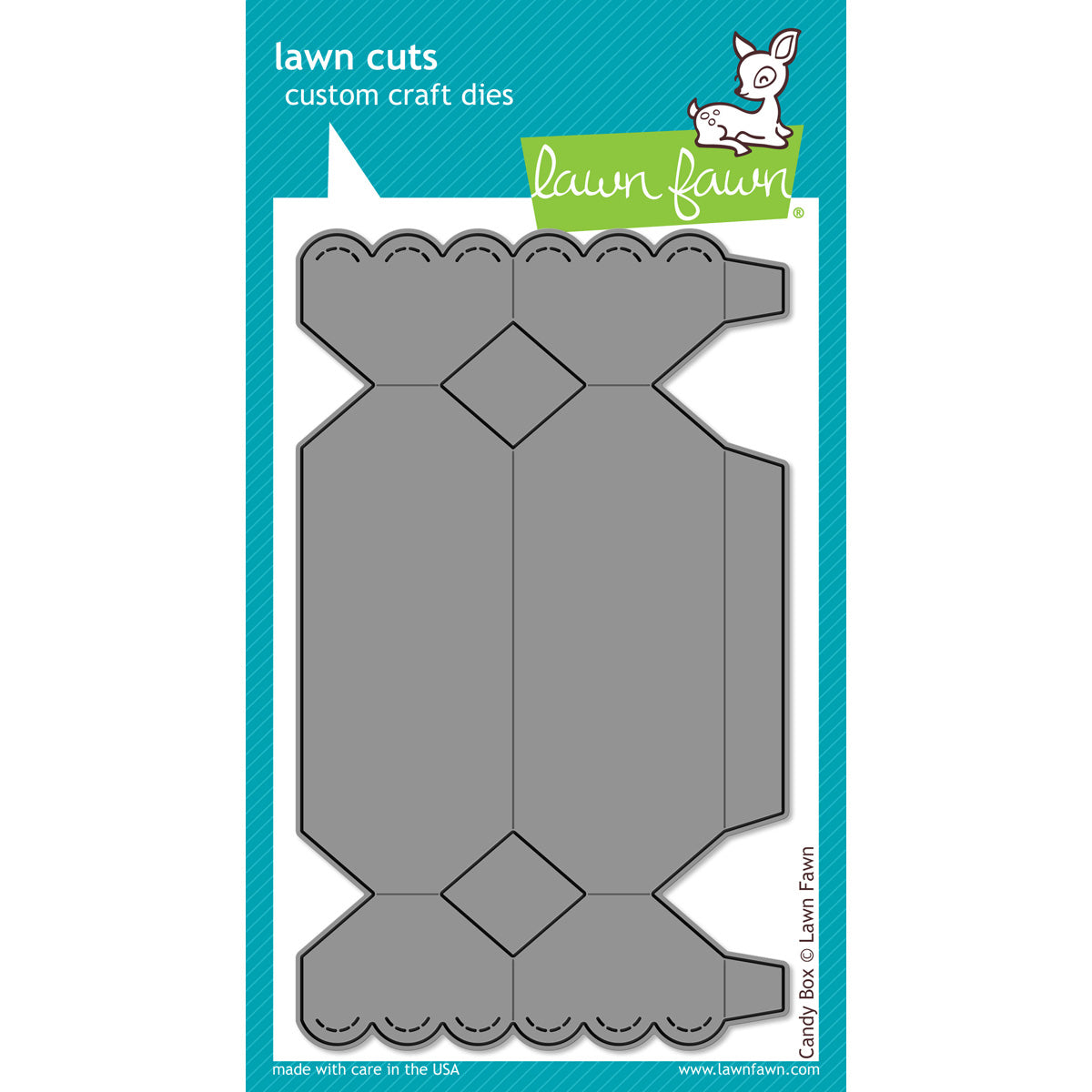 Lawn Fawn Lawn Cuts Custom Craft Die - Candy Box