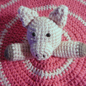 Pink Piggy Lovey