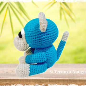 Crochet pattern Benn the monkey